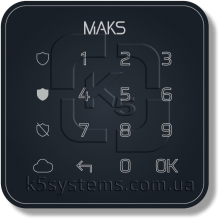 Maks Keypad mini черная Беспроводная клавиатура Maks Keypad mini черная