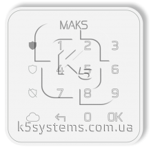 Maks Keypad mini белая Беспроводная клавиатура Maks Keypad mini белая