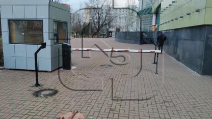 Установка шлагбаума Doorhan