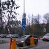 Въезд на територию ЖК