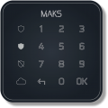 Беспроводная клавиатура Maks Keypad mini черная